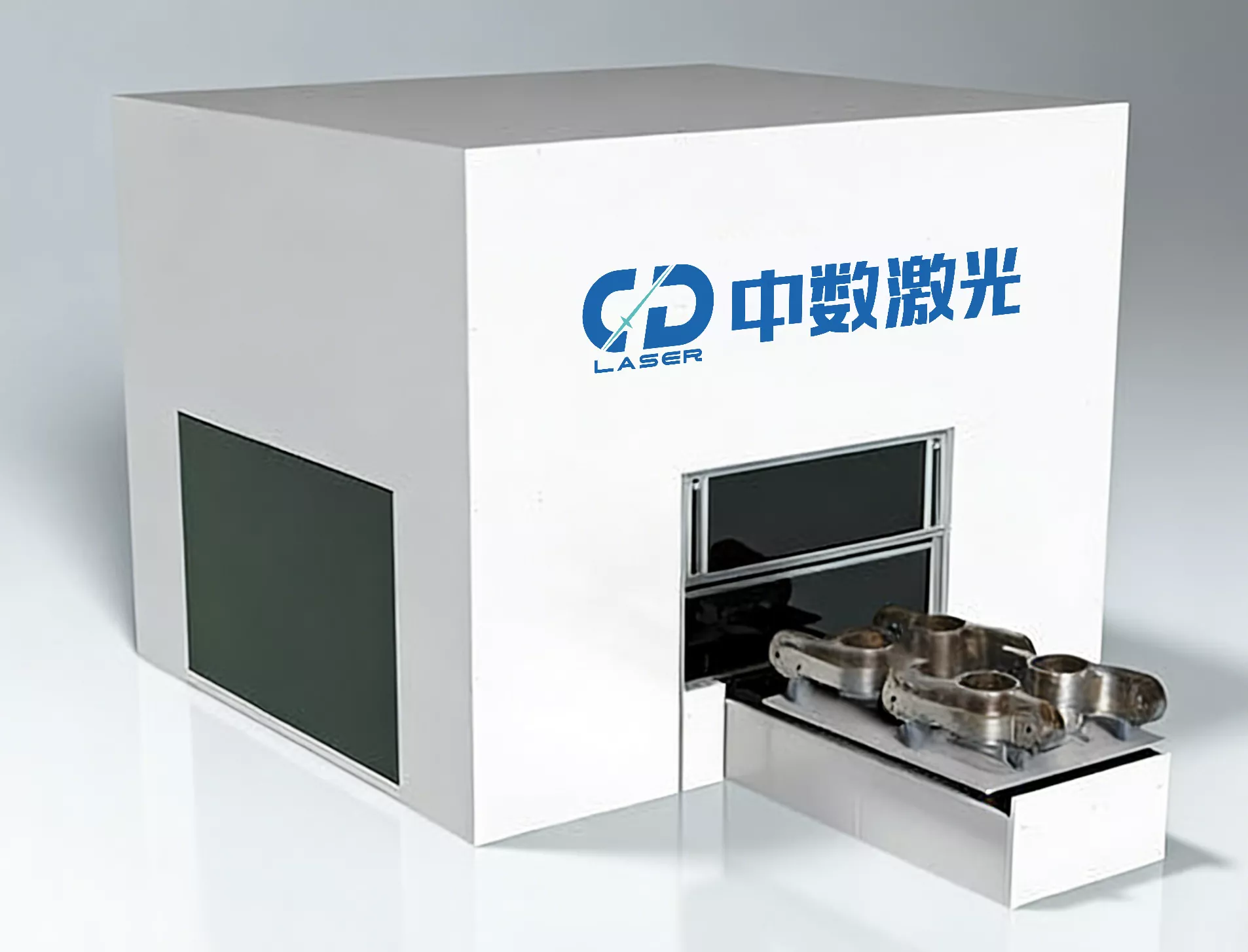 Axle box inner wall laser cleaning system