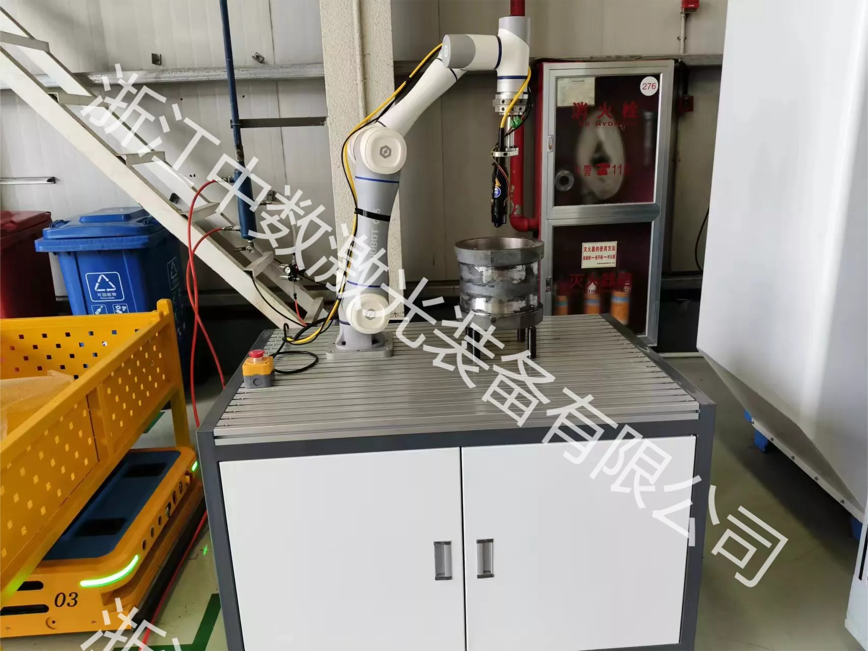 Hangzhou axle box inner wall laser cleaning project